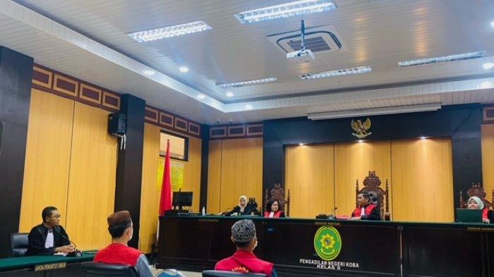 Dua Mantan Ajudan Kapolres Bangka Tengah Divonis 3,5 Bulan, JPU Pikir-pikir