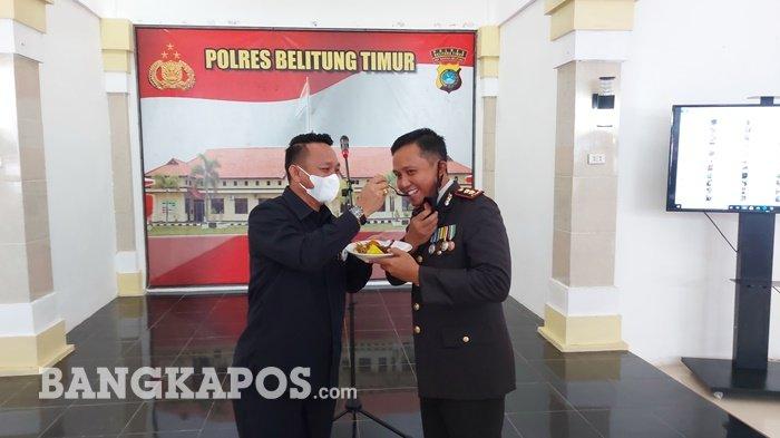 HUT ke-75 Bhayangkara, Burhanudin Apresiasi Polres Beltim dalam Penanganan Covid-19
