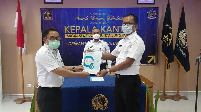 Serah Terima Jabatan Kepala Imigrasi Kelas II TPI Tanjungpandan, Ini Kesan Dewanto Wisnu Raharjo
