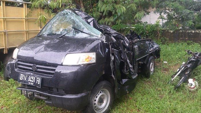 Laka Tunggal di Jalan Jenderal Sudirman Belitung Libatkan Pasutri, Diduga karena Out of Control