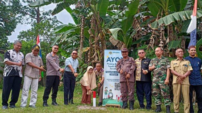 Beltim Serukan Gerakan Masyarakat Pemasangan Tanda Batas Tanah