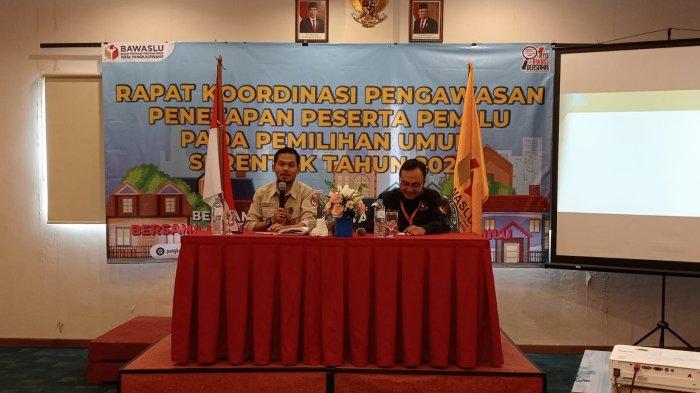 Bawaslu Gandeng KPU Pangkalpinang Samakan Persepsi Pengawasan Penetapan Peserta Pemilu 2024