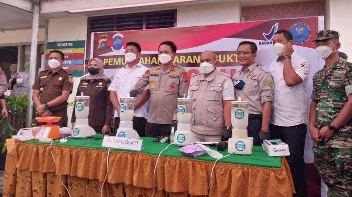 Polda Babel Amankan 60 Tersangka Kasus Narkoba Selama Operasi Antik Menumbing, 22 TO dan 38 Non TO