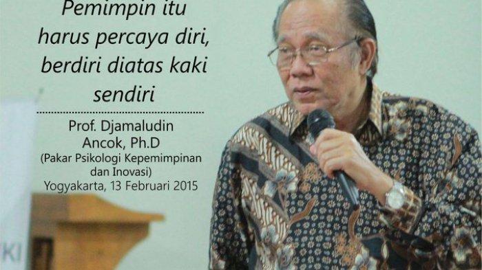 BIODATA Prof Djamaluddin Ancok, Guru Besar Psikolog UGM Asal Desa Mendobarat Bangka