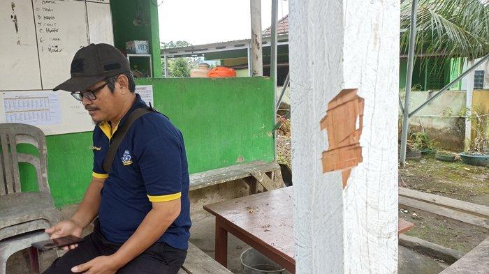OTD Rusak Pos Kamling Perumahan Gelase, Sempat Lontarkan Ancaman Pembunuhan