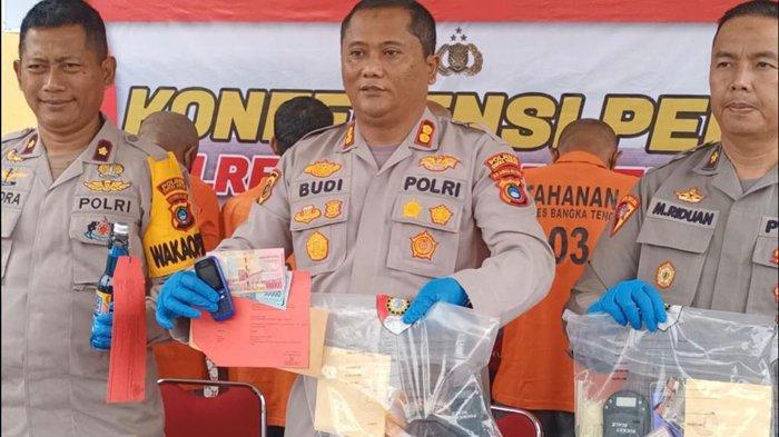 Selama Ops Pekat Menumbing 2023, Polres Bangka Tengah Ungkap 10 Perkara