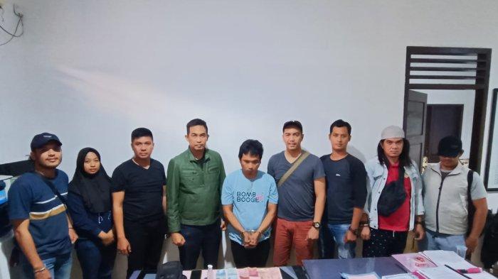 Transaksi Narkoba Jenis Sabu, Warga Air Gegas Diciduk saat Tunggu Pembeli di Sungailiat