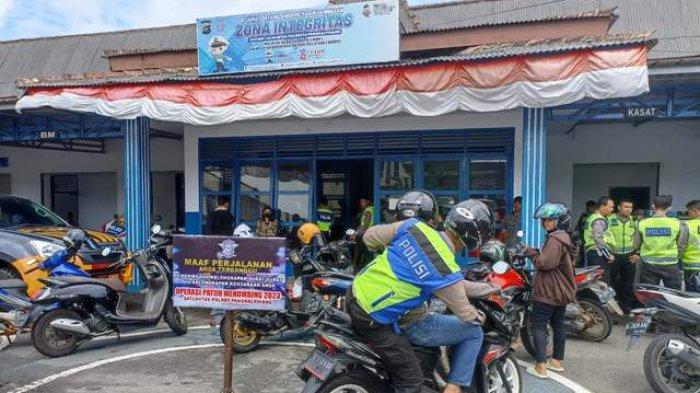 Operasi Patuh Menumbing 2023 Polresta Pangkalpinang Tekan Angka Pelanggaran Lalu Lintas