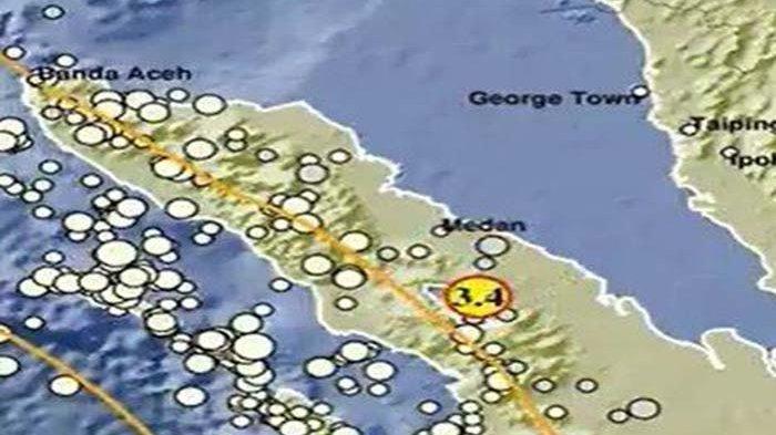 Info BMKG Gempa Terkini Kota Pematang Siantar Sumatera Utara Hari ini, Imbau Warga Tetap Waspada