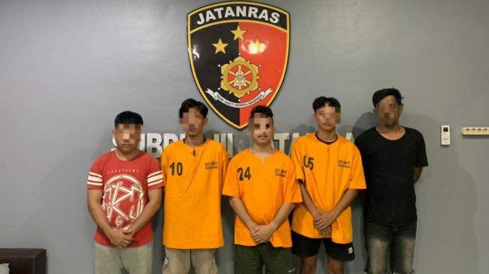 Tim Jatanras Polda Babel Ringkus 5 Pemuda Warga Bangka, Curi 100 Tiang Akses Internet di 10 TKP