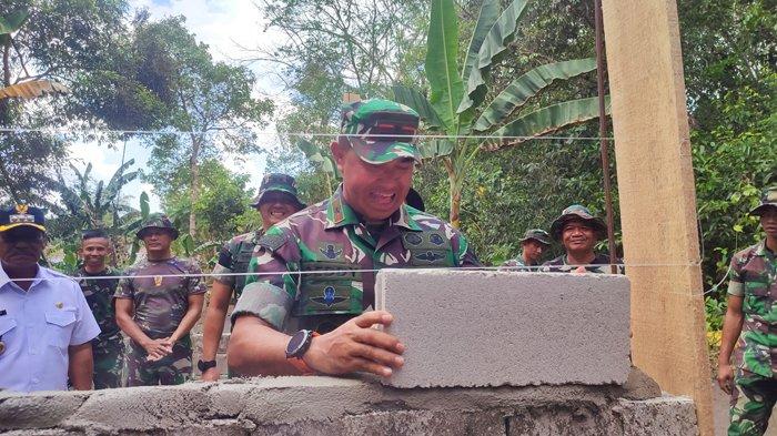 Program TMMD ke-118 di Belitung Bangun Rumah Layak Huni Warga, Rumah Maddin Akan Bertembok Batako