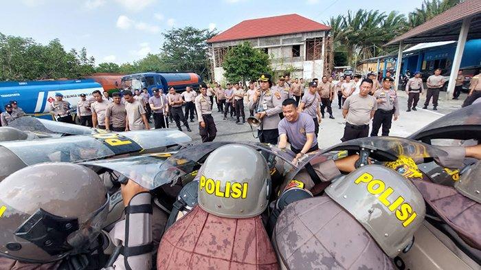 Polres Bangka Rutin Gelar Latihan Pengendalian Massa