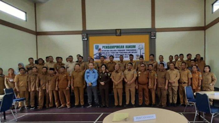 Kejari Belitung Undang Seluruh Kades Evaluasi Hasil Monitoring Sepanjang Tahun 2023