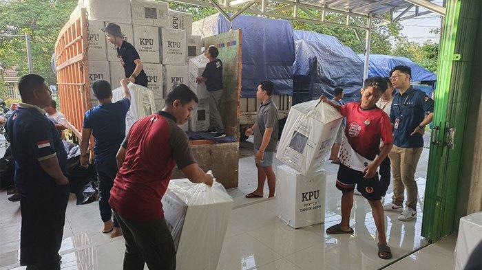 PPK Tanjungpandan Geser Logistik, Penanda Berakhirnya Rekapitulasi Tingkat Kecamatan di Belitung