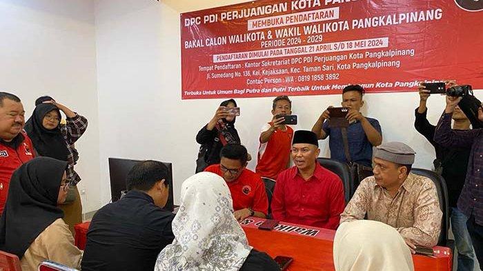 INTIP Peluang Molen dan Udin di Pilkada Pangkalpinang Lewat PDI Perjuangan, Kawan yang Jadi Rival