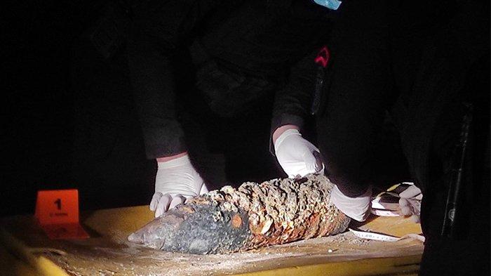 Begini Kronologis Penemuan Benda Mirip Mortir oleh Nelayan Desa Juru Seberang Belitung