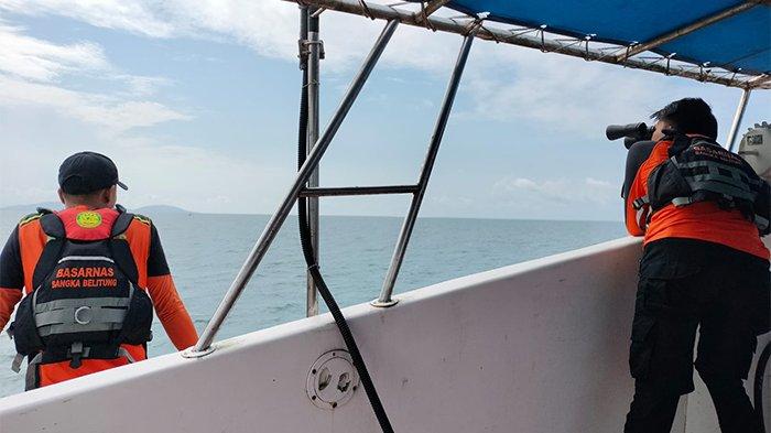 Pencarian Nelayan Hilang di Perairan Bangka Tengah Belum Membuahkan Hasil, Cuaca Buruk Jadi Kendala