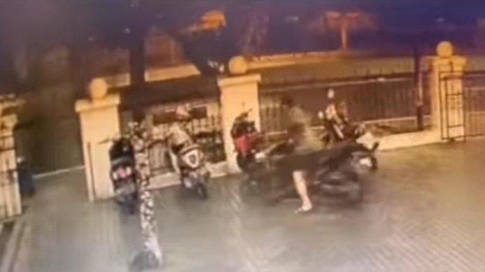 Kronologi Curanmor di Pangkalpinang Bangka Belitung Terekam CCTV, Dapat Remote Lalu Kabur