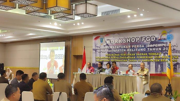 DPRD Belitung Inisiasi Raperda Pengurusan SKT untuk Antisipasi Sengketa Tanah