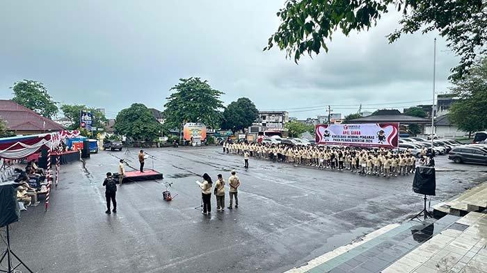 Ketua Bawaslu Bangka Belitung Pimpin Apel Konsolidasi Pengawas Usai Pilkada 2024 di Belitung