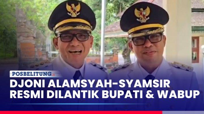 Bupati dan Wakil Bupati Belitung Resmi Dilantik, Ketua DPRD Ungkap Salah Satu Tantangan Utama