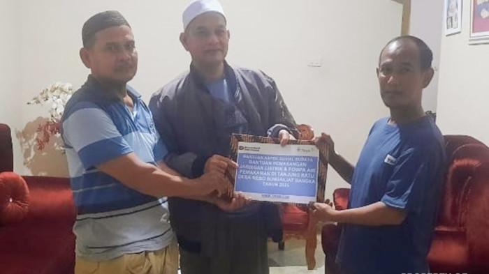PT Timah Bantu Peningkatan Sarana dan Prasarana Pemakaman di Desa Rebo Bangka