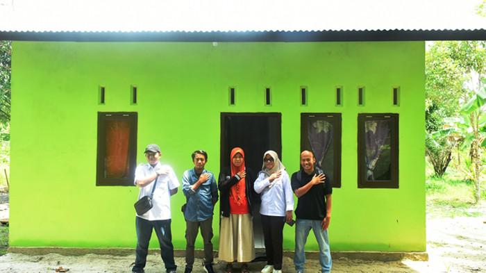 Bantuan Pemkab Belitung Timur Ubah Hidup Endah, dari Rumah Reyot Kini Punya Rumah Baru Layak Huni