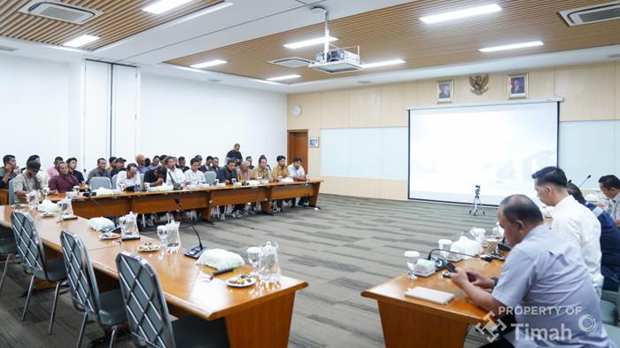 PT Timah dan Pemdes Bukit Layang Bangka Gelar Pertemuan Bahas Soal Pertambangan