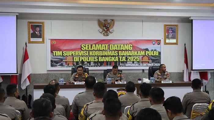 Korbinmas Baharkam Polri Datangi Polres Bangka, 3 Komponen Penting Jadi Fokus