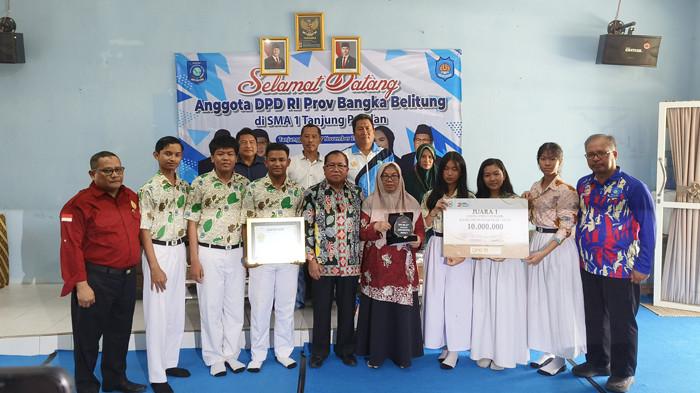 Tim Video SMAN 1 Tanjungpandan Belitung Sabet Juara 1 Lomba Video DPD Award 2025