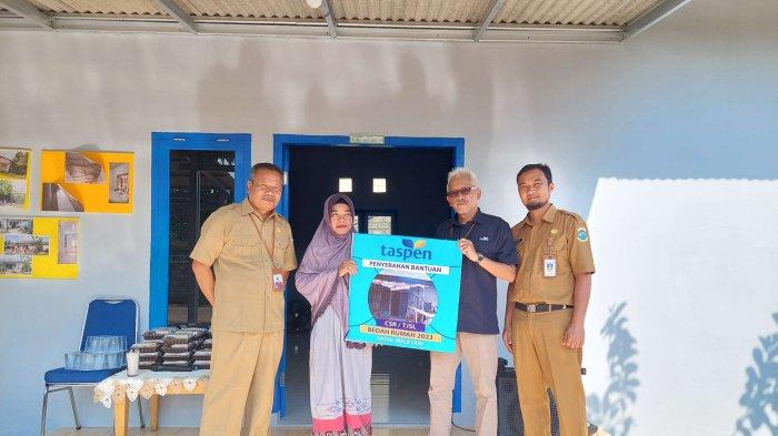 PT Taspen Bedah Rumah ASN Pemkot Pangkalpinang