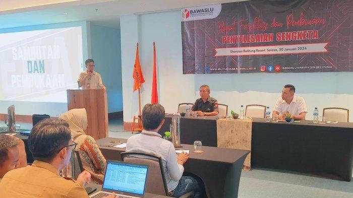 Bawaslu Belitung Larang Pembagian Sembako Saat Kampanye