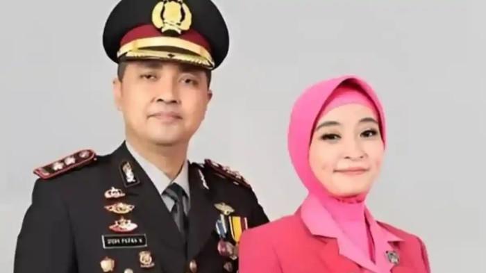 IKUT TERSERET - Sosok Miranti Afriana, istri eks Kapolres Bima Kota AKBP Didik. Jalani tes rambut & darah terkait koper narkoba dan suap Rp1 M.