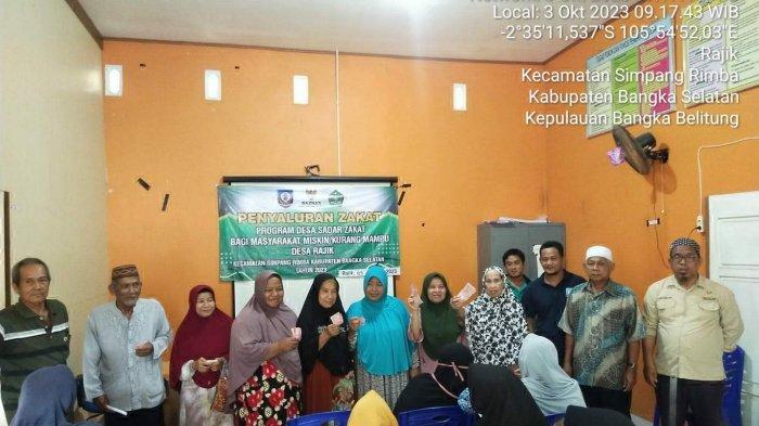 Rajik Gencarkan Program Desa Sadar Zakat