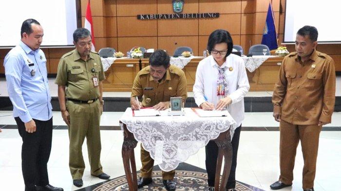 Kejari dan Pemkab Belitung Jalin Kerja Sama, OPD Bisa Minta Bantuan Hukum