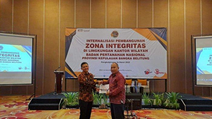 Ombudsman Babel Sampaikan Opini Pelayanan Publik Kantor Pertanahan