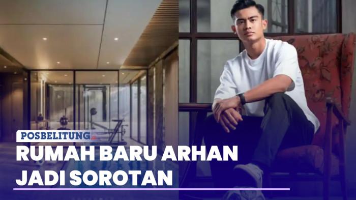 Di dalam rumah Pratama Arhan terdapat kolam renang indoor yang berdampingan dengan area gym. 