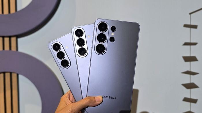 BARU RILIS - Samsung resmi menggebrak pasar flagship global melalui ajang Galaxy Unpacked di San Francisco pada Kamis (26/2/2026) dini hari WIB. Ini adalah penampakan Samsung Galaxy S26 series varian warna Cobalt Violet.