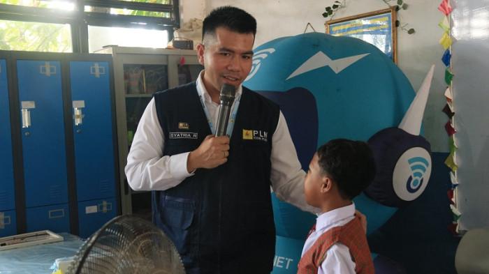 Sesi tanya jawab anak-anak kepada ICONNET