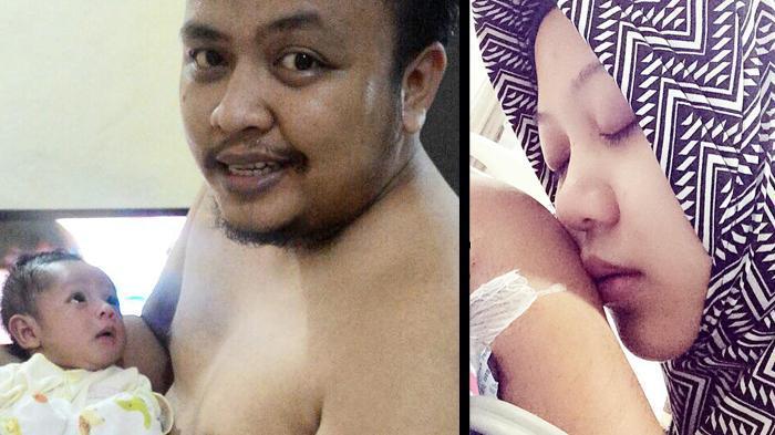 Tatapan Si Kecil Sebelum Ayahnya, Bima Chakti Berpulang Bikin Haru