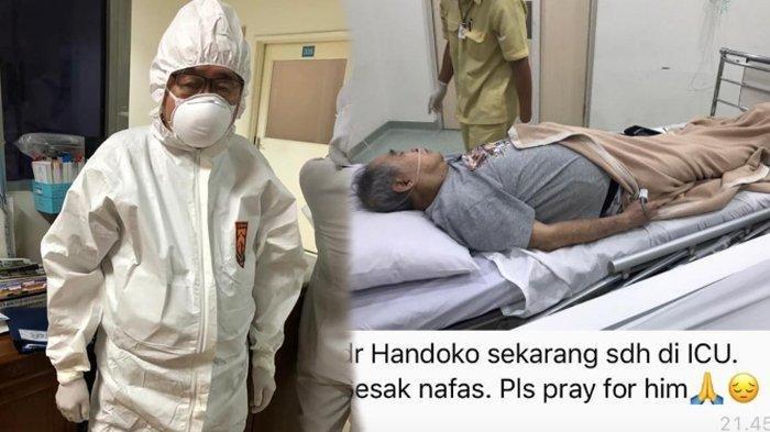 Perangi Virus Corona, Dokter Spesialis Paru Berusia 80 Tahun Ini Masuk ICU, Begini Kondisinya