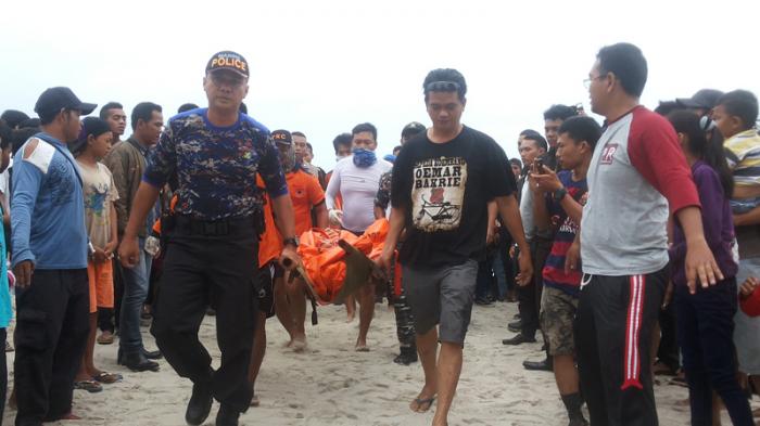 Jasad Anton Ditemukan, Setelah Tenggelam Terseret Ombak