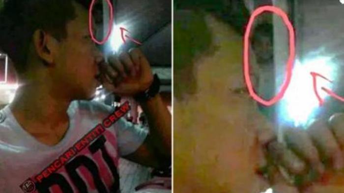 Serem, Hantu Menatap Kamera Saat Terpotret