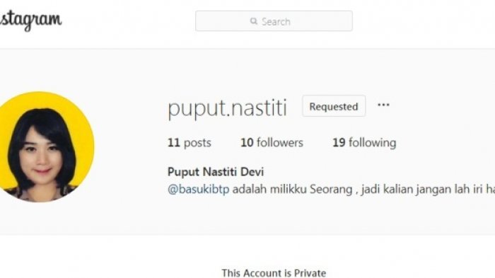 Pernah Terlihat di Dekat Veronica Tan, Benarkah Ini Bripda Puput Nastiti Devi Calon Istri Ahok