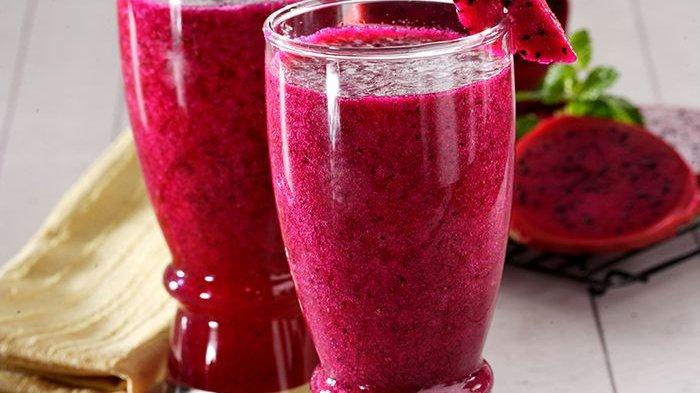 Rasanya Sulit Menolak Jus Buah Naga Stroberi yang Enak dan Segar Ini, Membuatnya Mudah Lo!