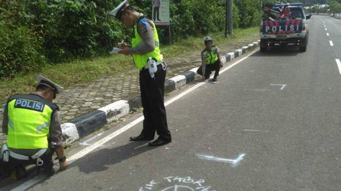 Pengendara Bermotor Tewas saat Kecelakaan Maut di Komplek Perkantoran Pemkab Bangka Barat
