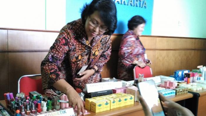 Ribuan Kosmetik dan Obat Tradisional Tidak Penuhi Ketentuan Edar Diamankan BBPOM DIY