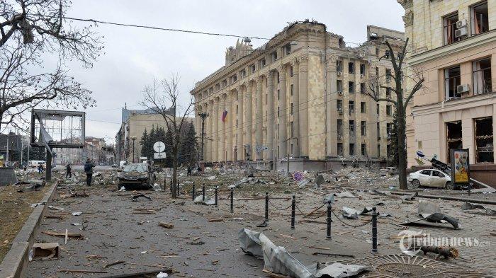 Ukraina Tuding Rusia Pakai Bom Vakum, Tak Sadar Asalnya dari Amerika, Dipakai Israel Ngebom Lebanon