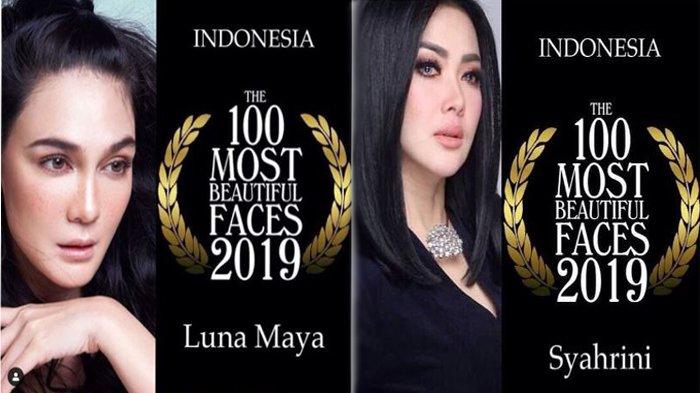 Masuk Nominasi 100 Wanita Tercantik Versi TC Candlerid, Begini Beda Nilai Luna Maya dan Syahrini