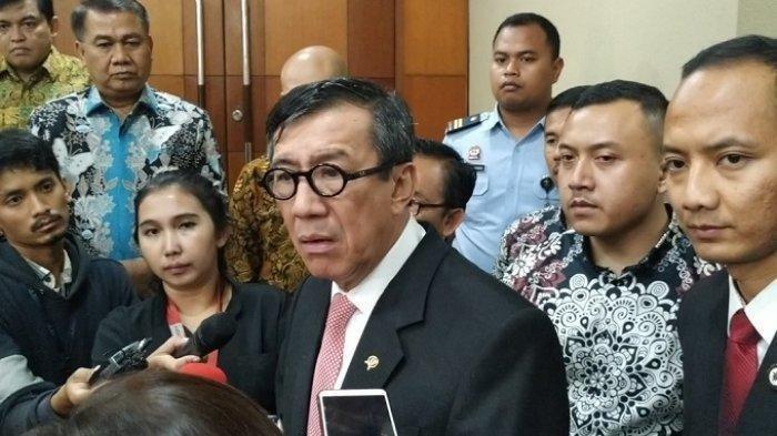 Menkumham Yasonna Laoly Bantah Semua Aksi Kriminalitas karena Ulah Napi Asimilasi Corona